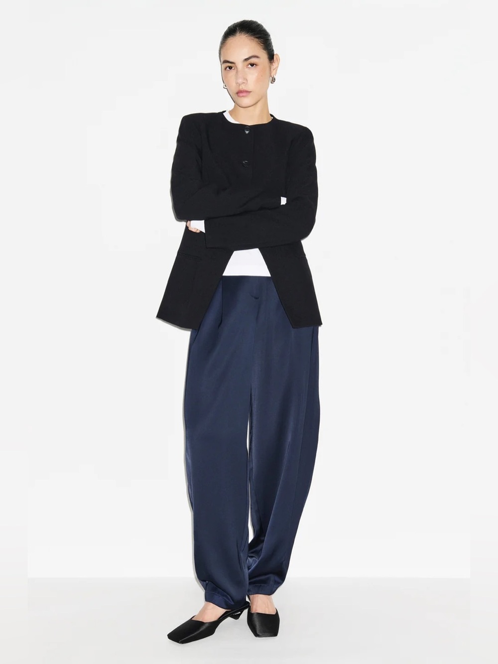 ALIGNE MILLICENT SATIN TROUSER US 2/ UK 6